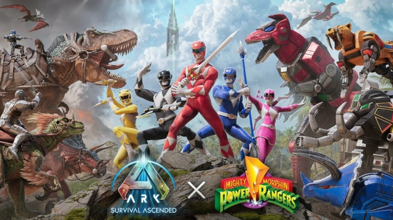 Power Rangers invadem ARK: Survival Ascended num colab surpreendente ...